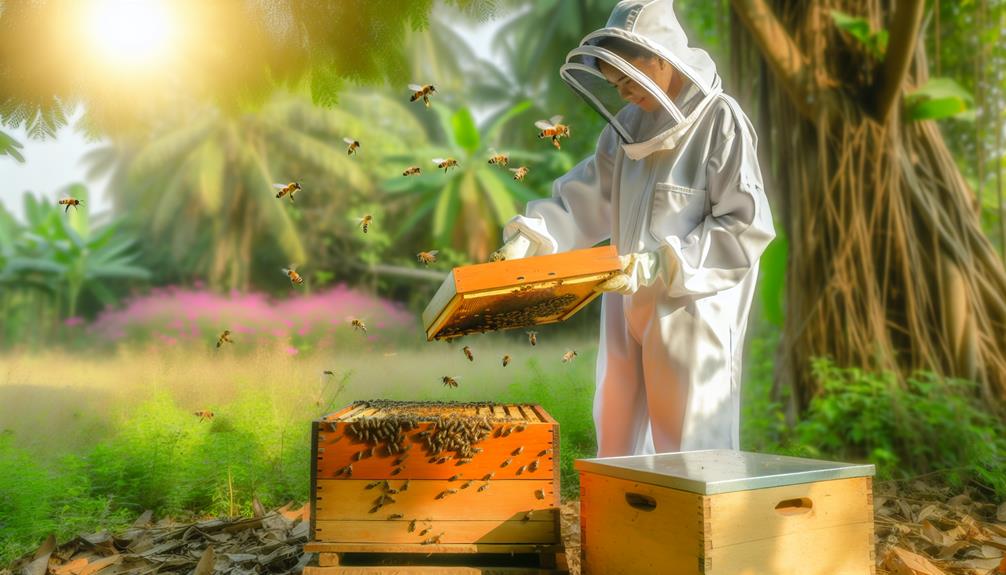 beehive inspection and maintenance