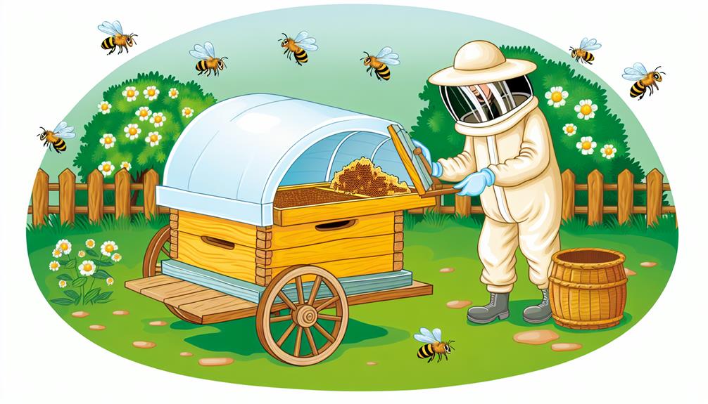diy beehive relocation methods