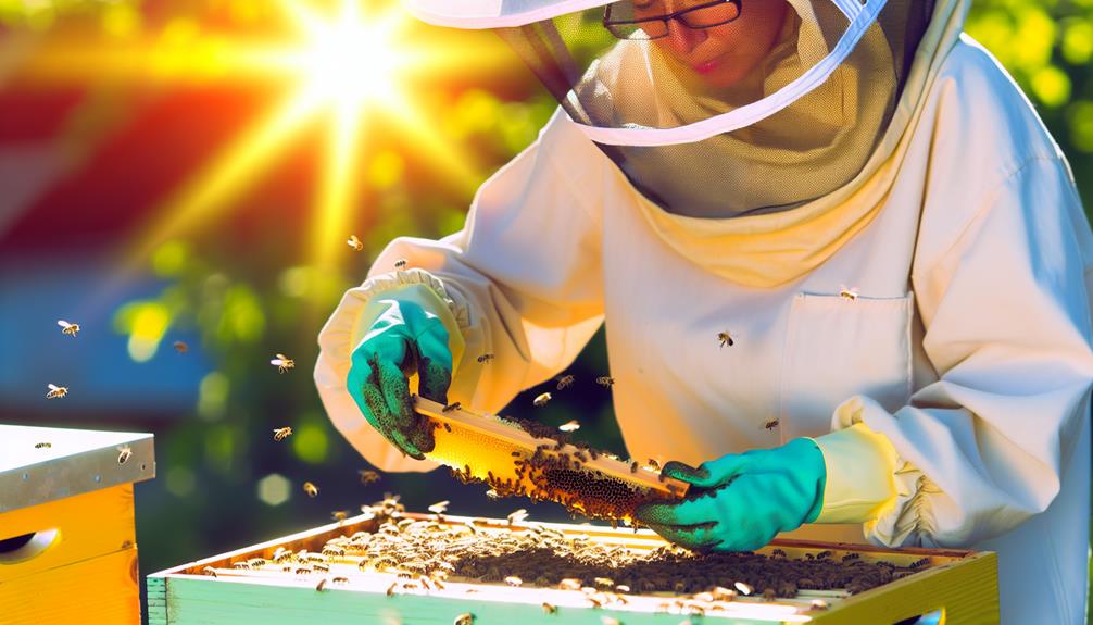 handling bee swarms safely